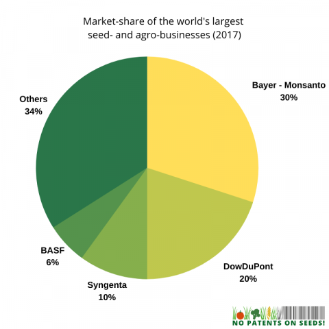 market share of the worlds largest agrobusinesses